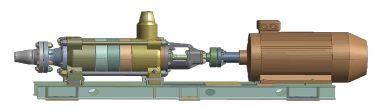 Marine pump and drive unit — Design model